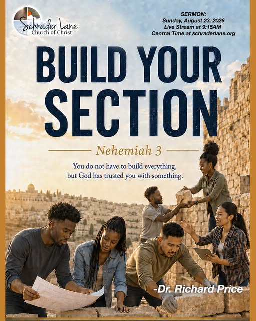 Build Your Section — Nehemiah 3, sermon by Dr. Richard Price